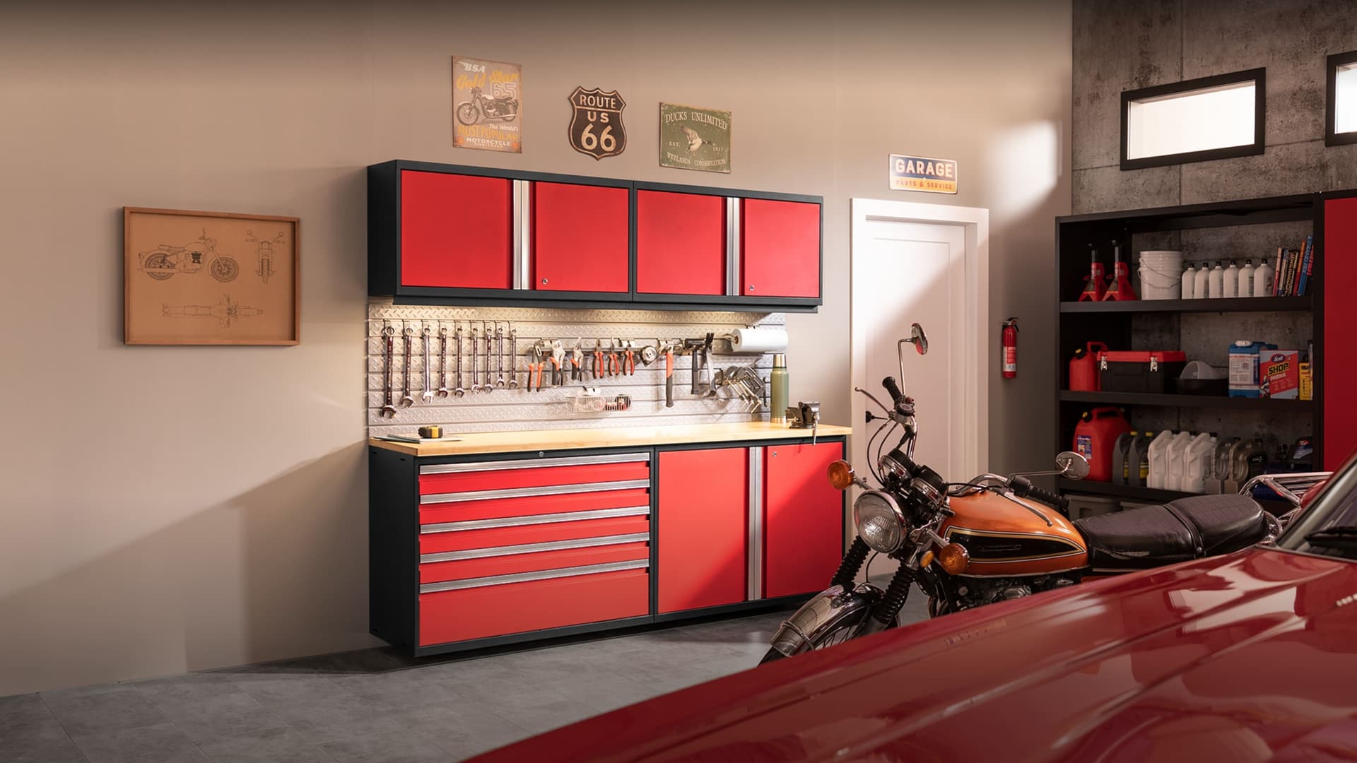NewAge garage storage